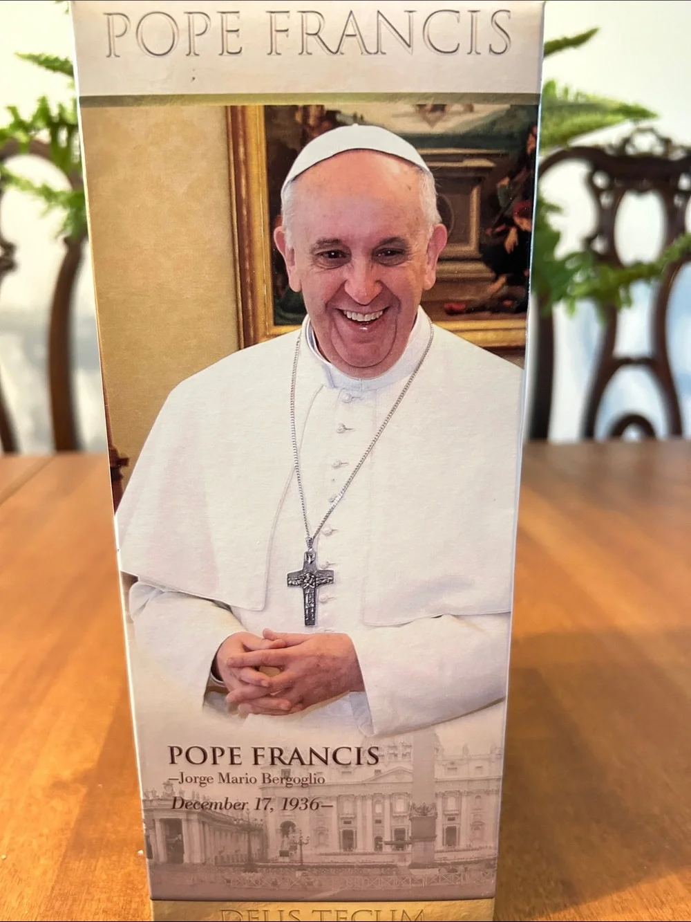 Pope Francis Royal Bobbles Bobblehead Limited Edition 2015 New NIB
